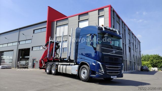 Holztransporter LKW VOLVO FH 540 BL 6x4/KRAN EPSILON ODER TAJFUN-LIV