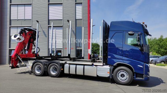 Holztransporter LKW VOLVO FH 540 BL 6x4/KRAN EPSILON ODER TAJFUN-LIV
