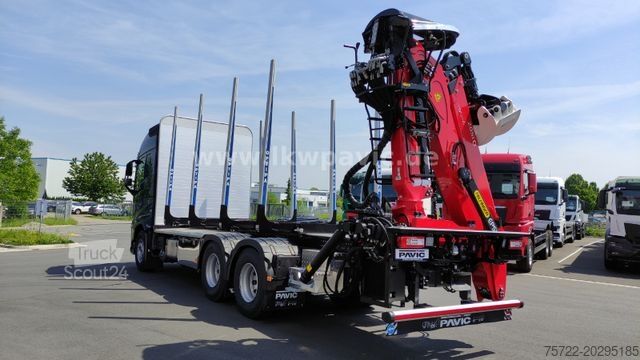 Holztransporter LKW VOLVO FH 540 BL 6x4/KRAN EPSILON ODER TAJFUN-LIV