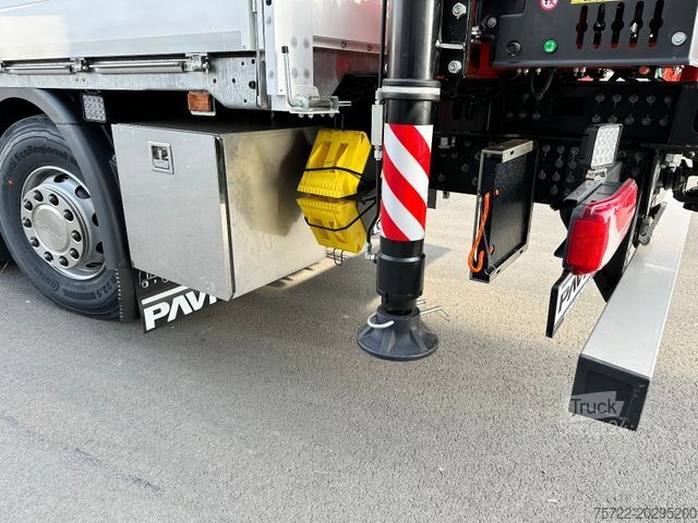Platforminis sunkvežimis SCANIA R 560 6x2-4/BAUSTOFFFAHRZEUG/KRAN FASSI F255RA