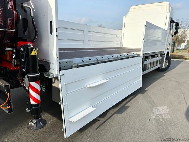 Platforminis sunkvežimis SCANIA R 560 6x2-4/BAUSTOFFFAHRZEUG/KRAN FASSI F255RA