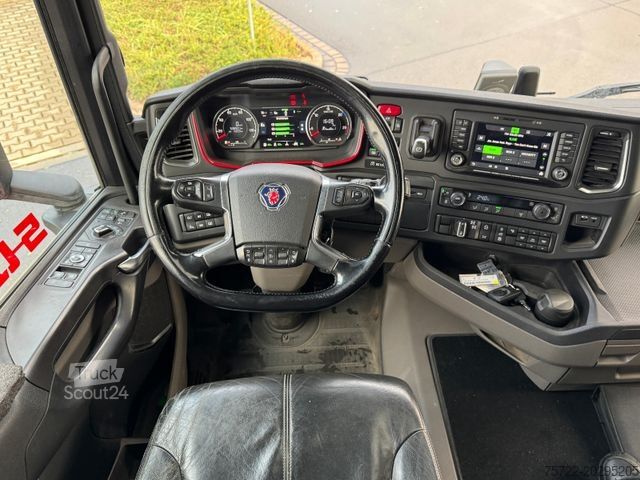 Rąstvežis SCANIA R580 6x4 Kurzholz LKW mit Epsilon M12Z 83