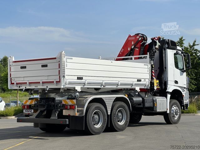 Outros MERCEDES-BENZ Arocs 3348 AK 6x6 Krankipper mit Fassi F195A2.24