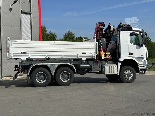 Outros MERCEDES-BENZ Arocs 3348 AK 6x6 Krankipper mit Fassi F195A2.24