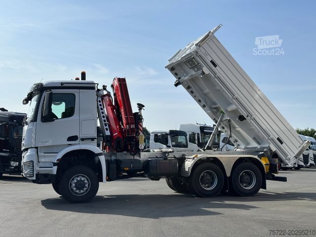 Outros MERCEDES-BENZ Arocs 3348 AK 6x6 Krankipper mit Fassi F195A2.24