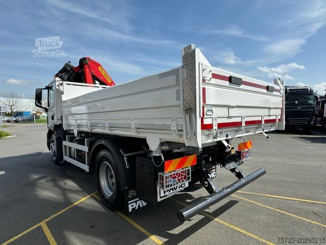 Τρίπλευρο ανατρεπόμενο φορτηγό MAN TGM 18.320 4x2 BB 3-Seiten Krankipper Palfinger