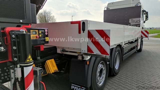 Кран, монтиран на камион MAN TGX 26.540 6x2-4 LL Containerpritsche/Fassi 545