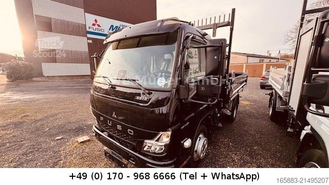 Üç yönlü damperli kamyonet MITSUBISHI Fuso 6 S 15 MEILLER Kipper