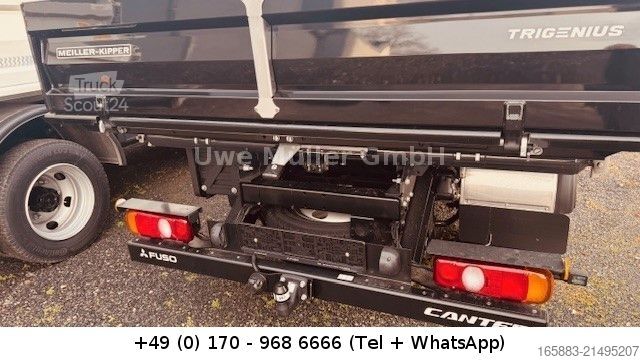 Üç yönlü damperli kamyonet MITSUBISHI Fuso 6 S 15 MEILLER Kipper