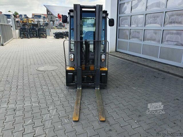 Gabelstapler Jungheinrich EFG 215 / Triplex: 4.25m! / SS / 2.472h! / 2020