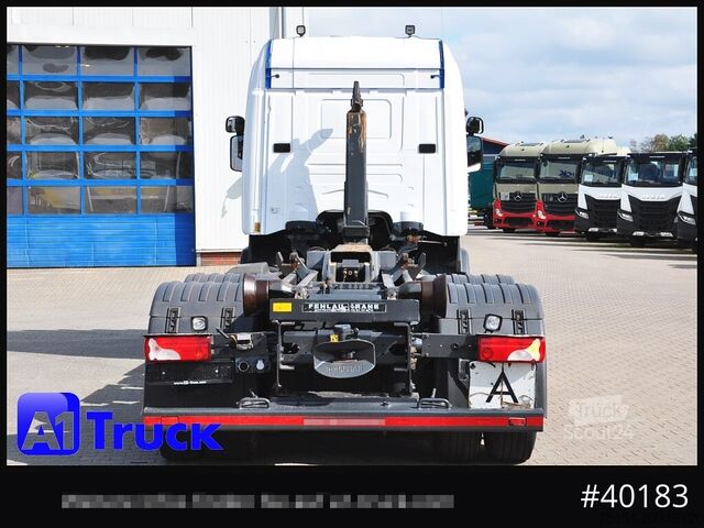 Kroklastbil SCANIA R500, V8,,  Meiller, Liftachse,