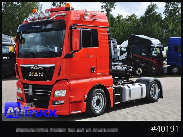 Trator de grande volume MAN TGX 18,500, LLS Intarder verstellbare Sattelplatte,