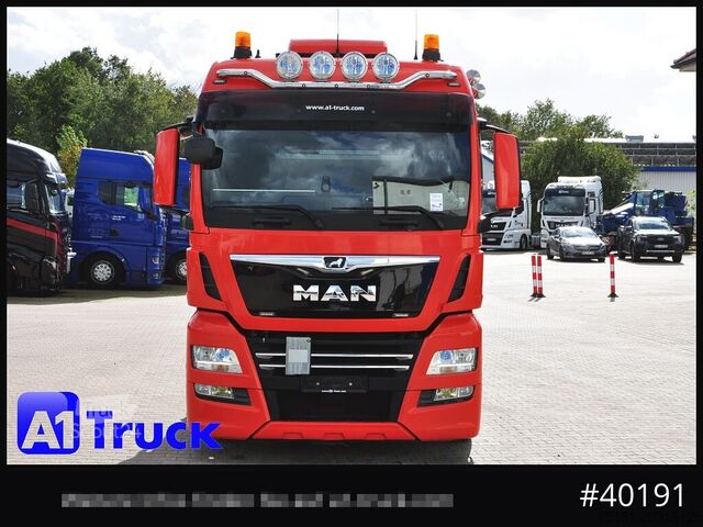 Trator de grande volume MAN TGX 18,500, LLS Intarder verstellbare Sattelplatte,