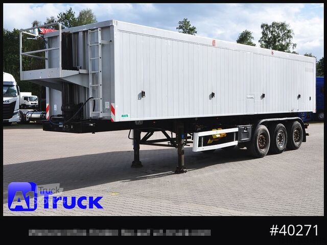Savivartis puspriekabė MAFA Alu-Kippmulde, 50m³, Liftachse, Getreiderschieber,
