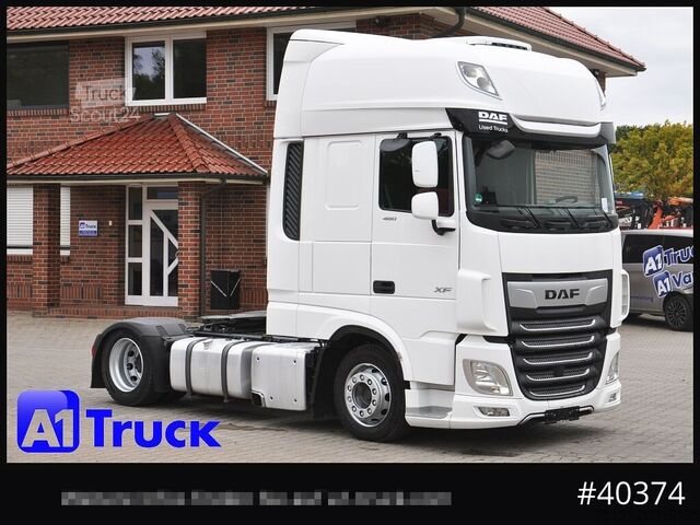 Lielapjoma vilcējs DAF XF 480 SSC, Volumen, Intarder, Standklima,