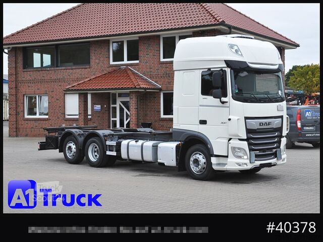 Camion con cassone intercambiabile DAF DAF XF 480 FAN SSC Intarder, Lenkachse Standlklima