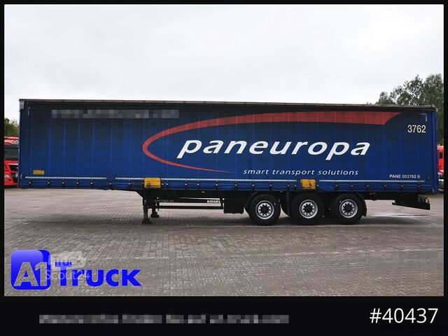 Open oplegger met zeil KOEGEL S 24 Tautliner, Code XL, BPW,