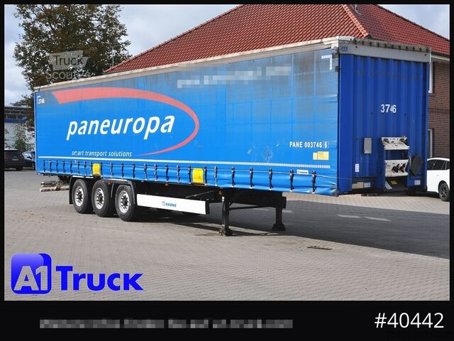 Semiremorcă deschisă cu prelată KRONE SD Tautliner, Code XL, BPW,