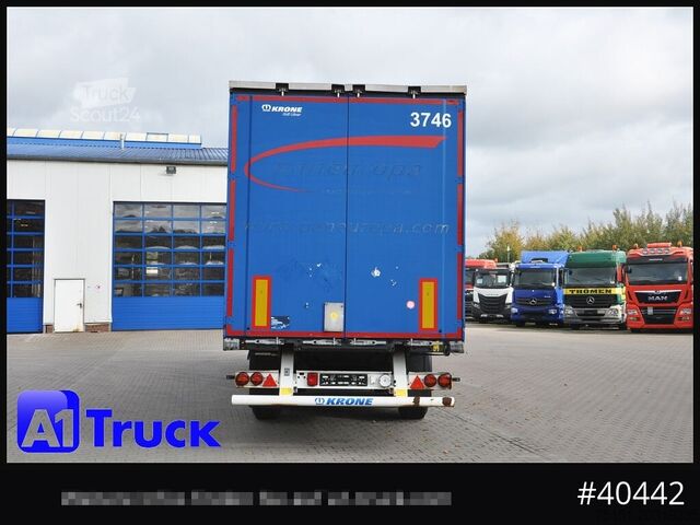 Semi-remorque bâchée KRONE SD Tautliner, Code XL, BPW,