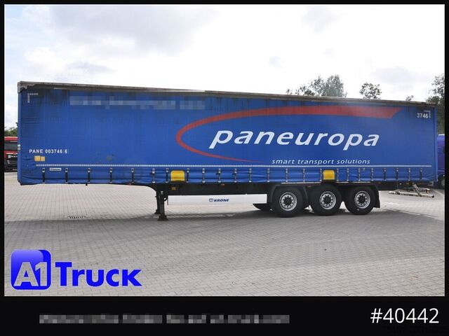 Semi-remorque bâchée KRONE SD Tautliner, Code XL, BPW,