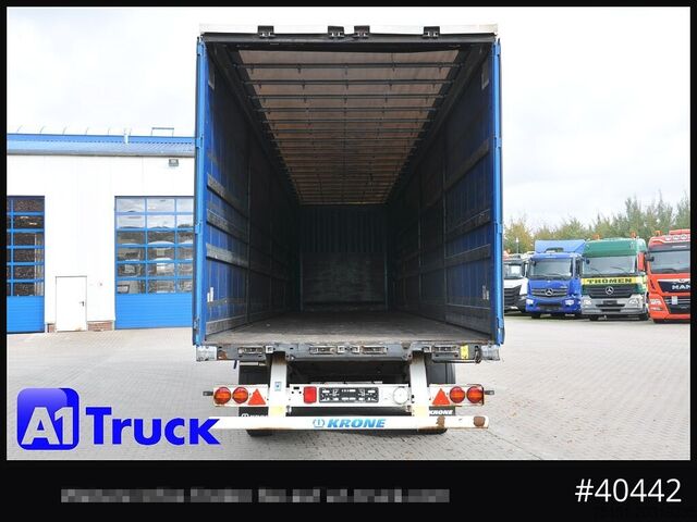 Semi-remorque bâchée KRONE SD Tautliner, Code XL, BPW,
