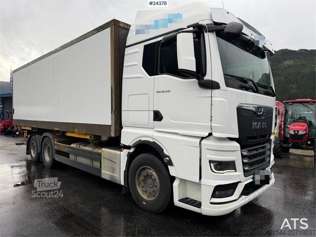 BDF sistema MAN TGX 26.510 6x2 container truck