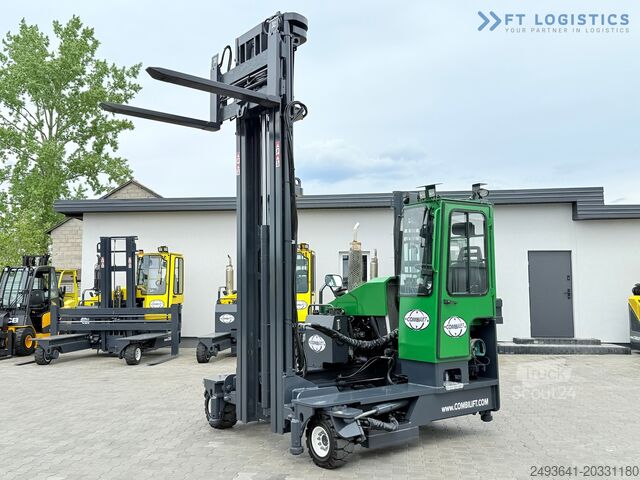 4-сторонний вилочный погрузчик Combilift C4000 / GAS / 9300MM / FREE-LIFT / CABIN