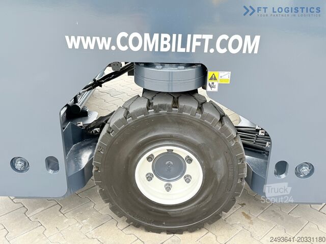 4-сторонний вилочный погрузчик Combilift C4000 / GAS / 9300MM / FREE-LIFT / CABIN