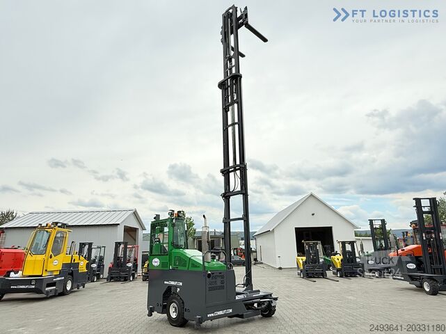 4-сторонний вилочный погрузчик Combilift C4000 / GAS / 9300MM / FREE-LIFT / CABIN