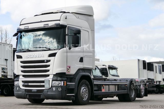 Samochód z wymienną zabudową SCANIA R 450 BDF Retarder Lift-/Lenkachse 2 XL-Tank