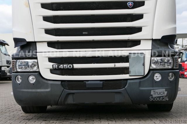 Samochód z wymienną zabudową SCANIA R 450 BDF Retarder Lift-/Lenkachse 2 XL-Tank