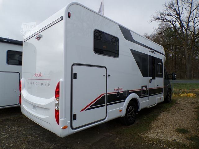 Polintegriran avtodom BÜRSTNER Lyseo Time Skyline 726 G Safety Paket, Hubbett