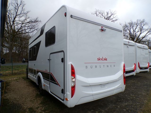 Polintegriran avtodom BÜRSTNER Lyseo Time Skyline 726 G Safety Paket, Hubbett