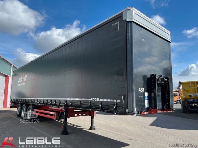 Naczepa otwarta z plandeką KÖGEL SN 24*Standard Tautliner*Zertifikat Code XL*SAF*
