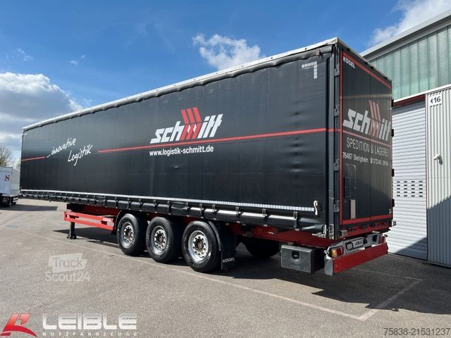 Naczepa otwarta z plandeką KÖGEL SN 24*Standard Tautliner*Zertifikat Code XL*SAF*