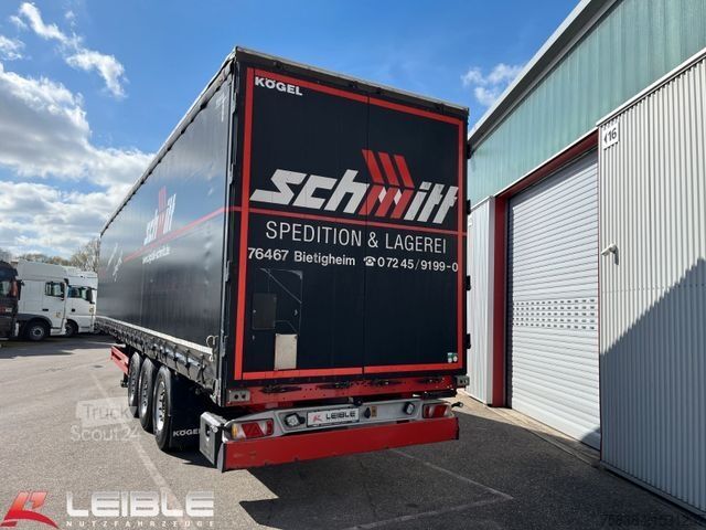 Naczepa otwarta z plandeką KÖGEL SN 24*Standard Tautliner*Zertifikat Code XL*SAF*