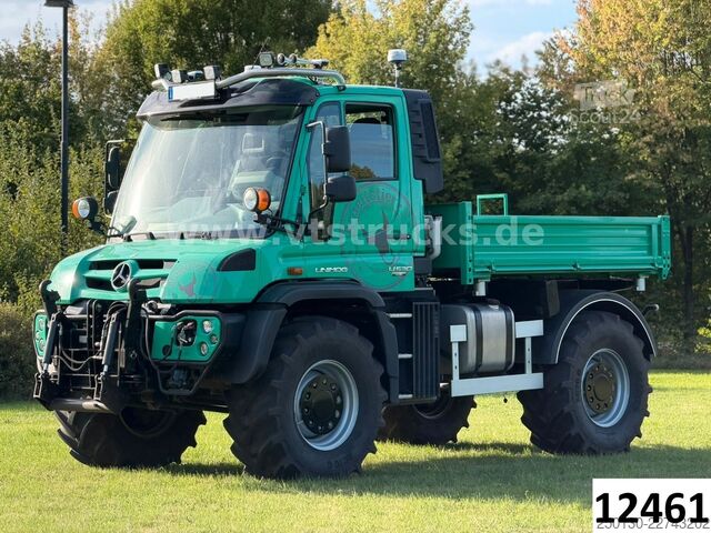 Remorcă autopropusă pentru furaje MERCEDES-BENZ Unimog U530 LOF Agrar DSK *Top Zustand*
