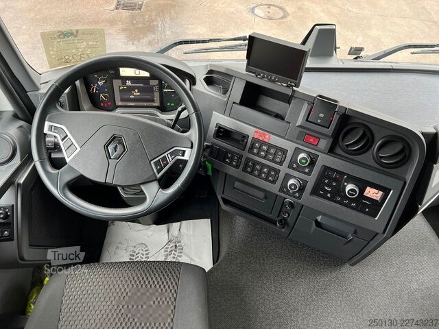 Kanca kasalı yük kamyonu (roll-off) RENAULT T480 6x2 Euro6 Meiller-Abrollkipper