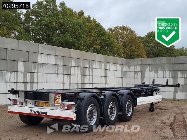 Containertransport Krone SD Multi45ft Liftaxle