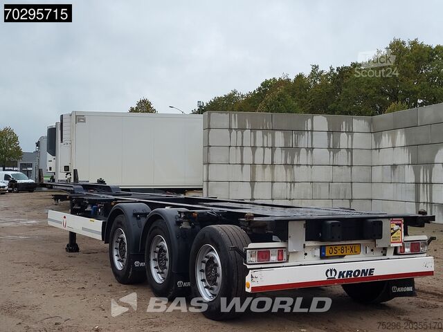 Containertransport Krone SD Multi45ft Liftaxle