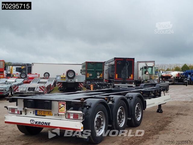 Containertransport Krone SD Multi45ft Liftaxle