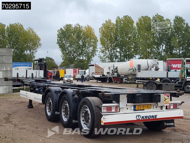 Containertransport Krone SD Multi45ft Liftaxle