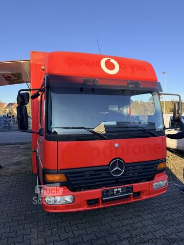 Infomobil PromoVAN PromoTRUCK PromoLKW Mercedes-Benz mobiler Messestand Messefahrzeug Showroo