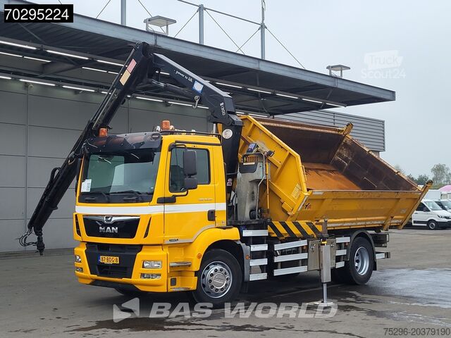 3-zijdenkipper MAN TGM 18.250 TGM 4X2 NL-Truck 10m3 HSW Tipper 13T...