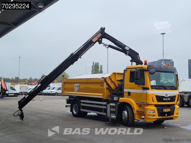 3-zijdenkipper MAN TGM 18.250 TGM 4X2 NL-Truck 10m3 HSW Tipper 13T...