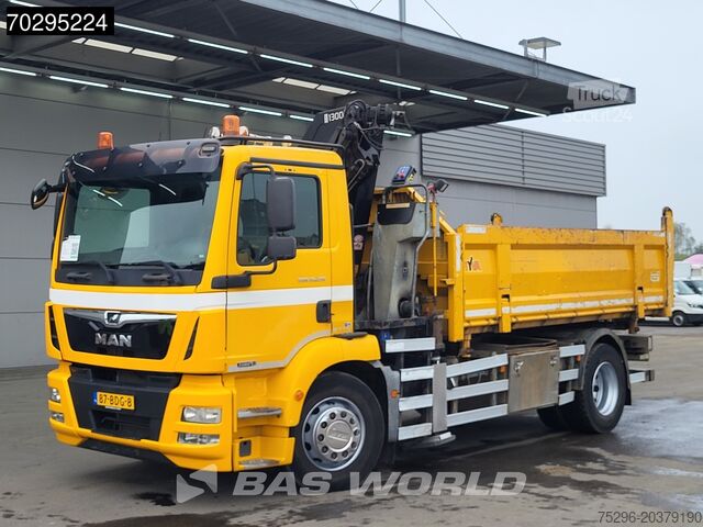 3-zijdenkipper MAN TGM 18.250 TGM 4X2 NL-Truck 10m3 HSW Tipper 13T...