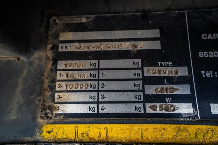 Container transport SAMRO TRADI+RD19