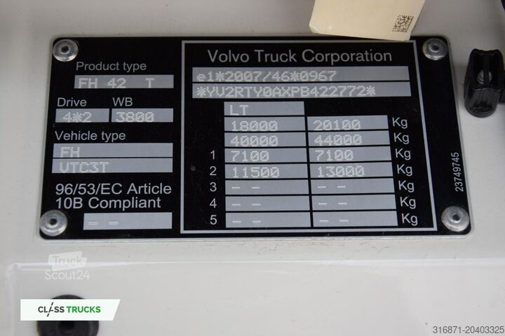 Standart traktör üni̇tesi̇ VOLVO FH 460 Globetrotter XL i-Save