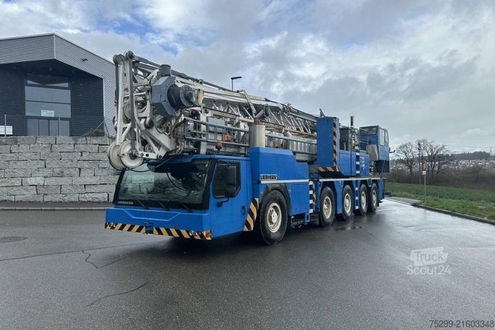 Truck mounted crane Liebherr MK100-UMK500 Mobilbaukran / Swiss-Vehicle