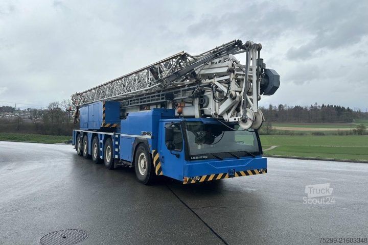 Truck mounted crane Liebherr MK100-UMK500 Mobilbaukran / Swiss-Vehicle